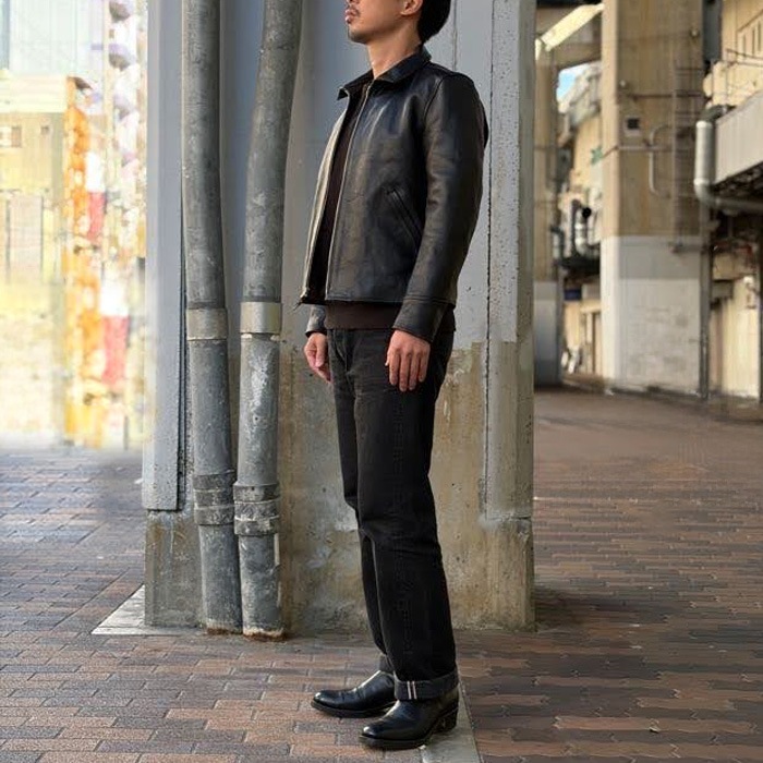 �ڴ���� MOTOR RCLL17 "MOTOR NEW VINTAGE" ITALIAN HORSE FRONT SINGLE SPORTS JACKET �����ꥢ��ۡ����쥶�� ���󥰥륹�ݡ��ĥ��㥱�å� ��BLACK�ۥ쥶�����㥱�å� �ץ���� �⡼���� MOTO ��� �����ʸ��Բľ��ʤǤ�