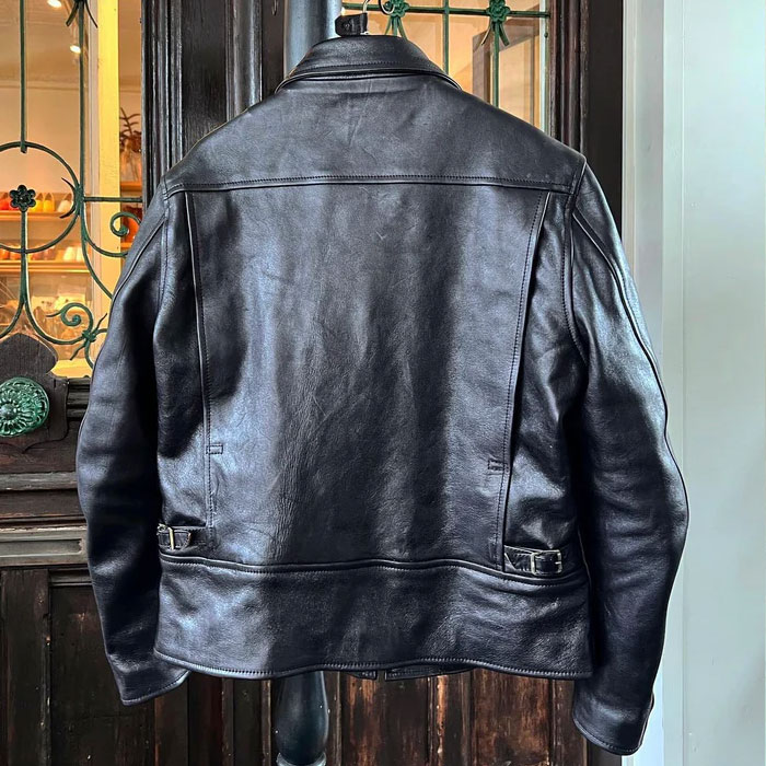�ڴ���� MOTOR RCLL17 "MOTOR NEW VINTAGE" ITALIAN HORSE FRONT SINGLE SPORTS JACKET �����ꥢ��ۡ����쥶�� ���󥰥륹�ݡ��ĥ��㥱�å� ��BLACK�ۥ쥶�����㥱�å� �ץ���� �⡼���� MOTO ��� �����ʸ��Բľ��ʤǤ�