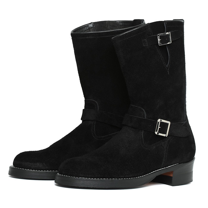 ��¨Ǽ�ۿ��̸��� ATTRACTIONS / ���ȥ饯����� BILTBUCK / �ӥ�ȥХå� LOT.329LTD Engineer Boots HEAVY WEIGHT ROUGHOUT ���󥸥˥��֡��� �إӡ��������ȥ�ե����� ���󥸥˥��֡��� �֥�å� ������