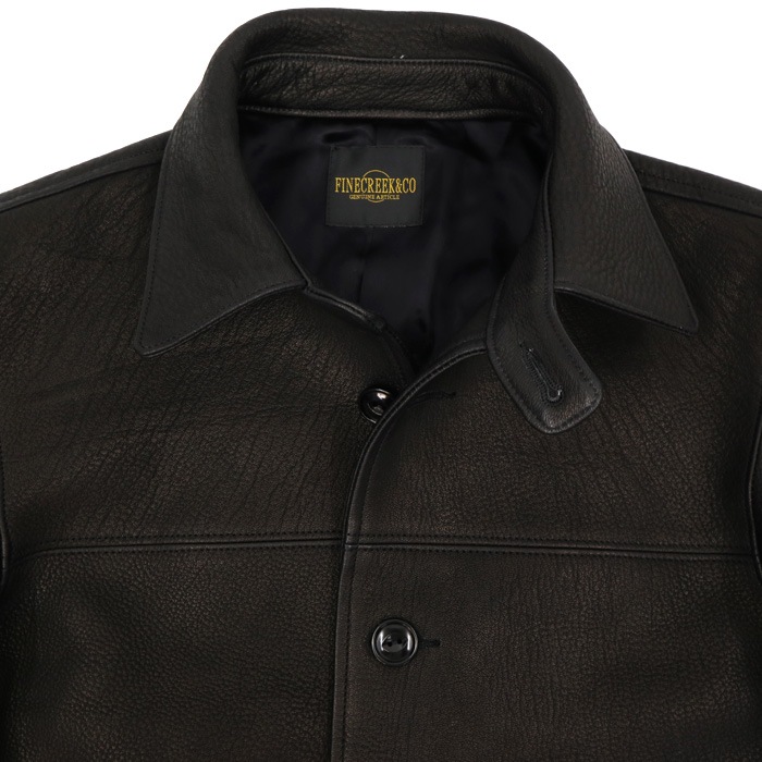 2025SS FINE CREEK&CO ACCO005�� ARCADIA DEER �� �ե����󥯥꡼������ɥ��� ���륫�ǥ��� �ǥ���������ʼ��ס� ���������� �쥶�����㥱�å� �ץ���� BLACK ����ɥ��� �ե����󥯥꡼�� ��������Ź�������ʸ��Բľ��ʤǤ�