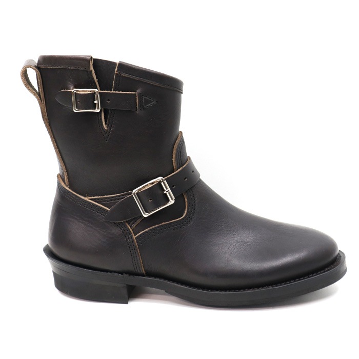 Makers HORSE ENGINEER SHORT �ᥤ������ �ۡ������󥸥˥� ���硼�� ��BLACK�������ӡ��쥶���ʵ��סˡ������� �� �ᥤ������ ���󥸥˥� �֡��� E�磻������ �᡼������