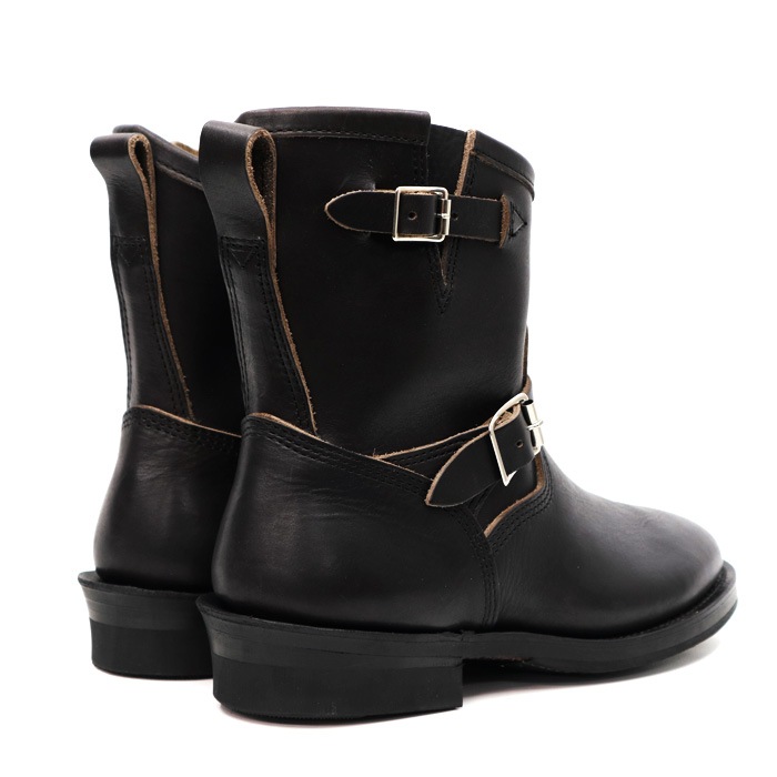 Makers HORSE ENGINEER SHORT �ᥤ������ �ۡ������󥸥˥� ���硼�� ��BLACK�������ӡ��쥶���ʵ��סˡ������� �� �ᥤ������ ���󥸥˥� �֡��� E�磻������ �᡼������