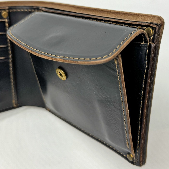 Vintage Works ������ơ�������� VWSW-03 Choromexcel Leather Bifold Wallet �ۡ������󥯥��२������쥶���Х��ե�����ɥ�����å� ���ᥫ�� �� 2���ޤ� ���� �֥�å� V.BLACK ���סڿ��� �����谷Ź��<br>