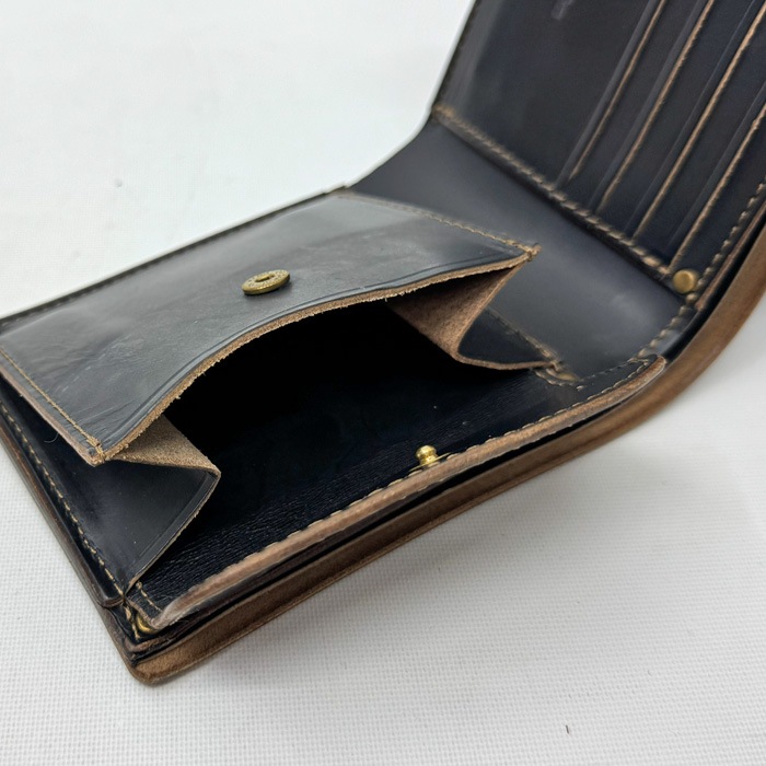 Vintage Works ������ơ�������� VWSW-03 Choromexcel Leather Bifold Wallet �ۡ������󥯥��२������쥶���Х��ե�����ɥ�����å� ���ᥫ�� �� 2���ޤ� ���� �֥�å� V.BLACK ���סڿ��� �����谷Ź��<br>