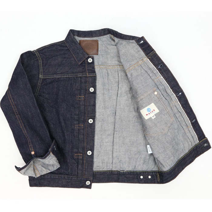 2025SS MOTOR RCL6 "MOTOR NEW VINTAGE" 13oz DENIM JACKET ��INDIGO ����ǥ����ۥǥ˥ॸ�㥱�å� G����� �⡼���� MOTO ���