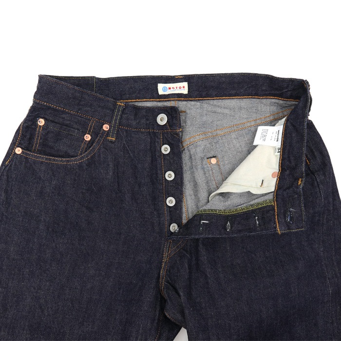 2025SS MOTOR RBTM5 "MOTOR NEW VINTAGE" 13oz 47 MODEL DENIM TROUSER 47��ǥ� �ǥ˥�ȥ饦���� ��INDIGO ����ǥ����ۥǥ˥�ѥ�� G�ѥ� ������ �⡼���� MOTO ���