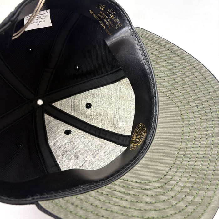 2025FW THE H.W.DOG&CO. UMPIRE BASEBALL CAP D-01076 �� ���������֥�塼�ɥå�����ɥ��� ����ѥ�������å� NEW YORK �١����ܡ��륭��å� �֥�å� ��� ��ǥ������ڿ��� �����谷Ź��