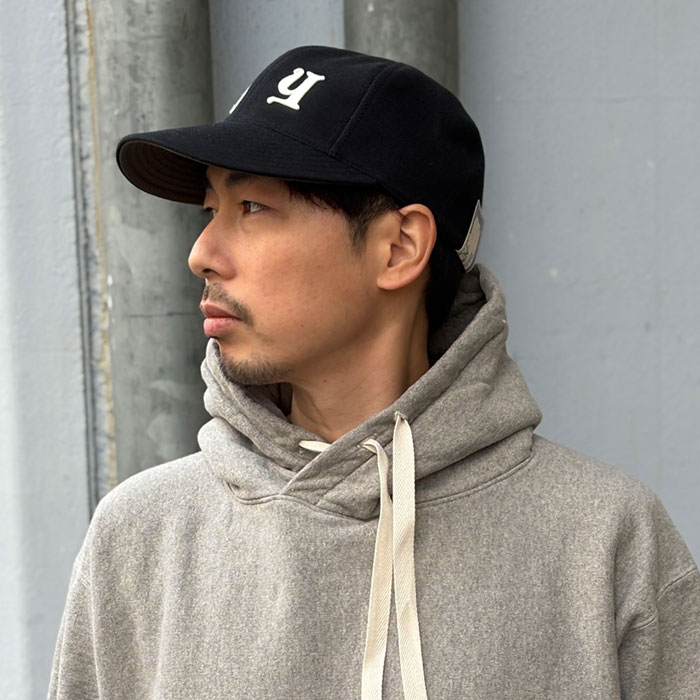 2025FW THE H.W.DOG&CO. UMPIRE BASEBALL CAP D-01076 �� ���������֥�塼�ɥå�����ɥ��� ����ѥ�������å� NEW YORK �١����ܡ��륭��å� �֥�å� ��� ��ǥ������ڿ��� �����谷Ź��