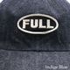 ��FULL��åڥ�� �ǥ˥७��å� FULLCOUNT �ե륫����� [ 6770 ]  Black FULL Wappen Denim Cap ����2���ۥ֥�å� ����ǥ����֥롼 FREE������ Made in Japan �ե륫����� �ǥ˥७��å� �١����ܡ��륭��å� FULL COUNT