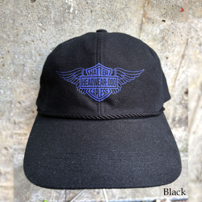 THE H.W.DOG&CO. HD HOMMAGE UNION CAP D-01148 �� ���������֥�塼�ɥå�����ɥ��� HD���ޡ����� ��˥��󥭥�å� ���åȥ�ե��ͥ륯���� 6�ѥͥ르��ե���å� �֥�å� �ʥ����� FREE������ ��� ��ǥ������ڿ��� �����谷Ź��