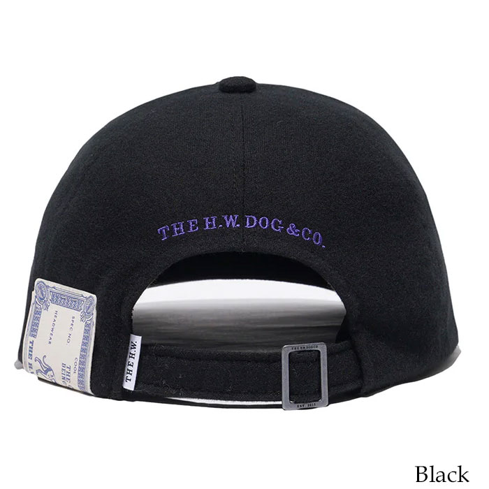 THE H.W.DOG&CO. HD HOMMAGE UNION CAP D-01148 �� ���������֥�塼�ɥå�����ɥ��� HD���ޡ����� ��˥��󥭥�å� ���åȥ�ե��ͥ륯���� 6�ѥͥ르��ե���å� �֥�å� �ʥ����� FREE������ ��� ��ǥ������ڿ��� �����谷Ź��