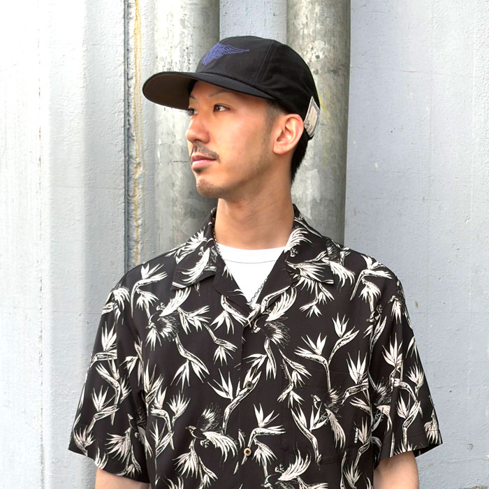 THE H.W.DOG&CO. HD HOMMAGE UNION CAP D-01148 �� ���������֥�塼�ɥå�����ɥ��� HD���ޡ����� ��˥��󥭥�å� ���åȥ�ե��ͥ륯���� 6�ѥͥ르��ե���å� �֥�å� �ʥ����� FREE������ ��� ��ǥ������ڿ��� �����谷Ź��