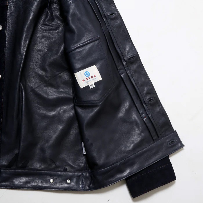 MOTOR RCLL5 "MOTOR NEW VINTAGE" WASHABLE HORSE ROUGH OUT JACKET �����å���֥�ۡ�����ե����� ���㥱�å� G����� ���������� 925SV��˼��ܥ��� �ڥꥸ�åȥ֥롼(ǻ��)�ۥ쥶�����㥱�å� �ץ���� �⡼���� MOTO ���