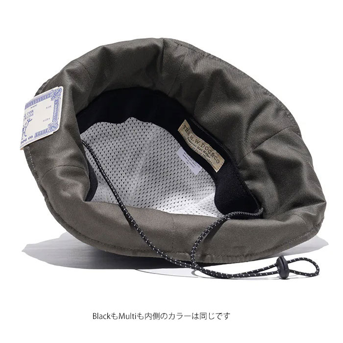 THE H.W.DOG&CO. 2TONE TULIP HAT D-01135 �� ���������֥�塼�ɥå�����ɥ��� �ġ��ȡ��� ���塼��åץϥå� ����ɳ�դ� �˥åȥ��åȥ� �֥�å� MULTI 38(59cm�˥�� ��ǥ������ڿ��� �����谷Ź��