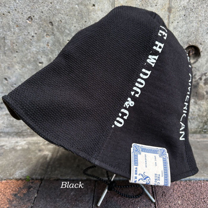 THE H.W.DOG&CO. 2TONE TULIP HAT D-01135 �� ���������֥�塼�ɥå�����ɥ��� �ġ��ȡ��� ���塼��åץϥå� ����ɳ�դ� �˥åȥ��åȥ� �֥�å� MULTI 38(59cm�˥�� ��ǥ������ڿ��� �����谷Ź��