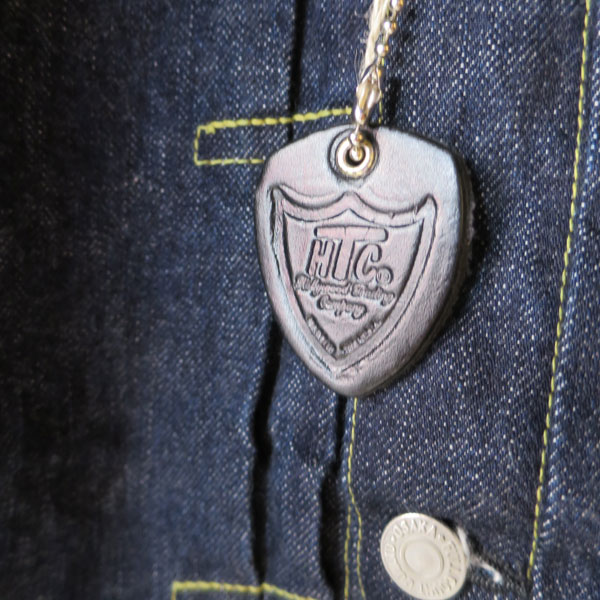 2107HTC FULL COUNT Type 1 On Studs by Zip Stevenson HTC(25SS)  [ Type 1 Denim Jacket ] 2107 13.7oz Denim ZIMBABWE COTTON100% �ե������� SELVEDGE DENIM G����󡡥�������� made in JAPAN �����