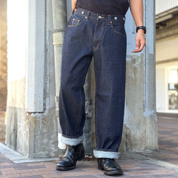 MOTOR RBTM15 "MOTOR NEW VINTAGE" OLD BAGGY DENIM TROUSER �Х����ǥ˥�ȥ饦���� ��INDIGO ����ǥ����ۥǥ˥�ѥ�� G�ѥ� ������ �⡼���� MOTO ���