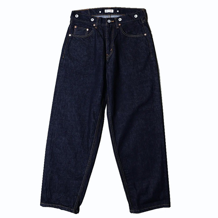MOTOR RBTM15 "MOTOR NEW VINTAGE" OLD BAGGY DENIM TROUSER �Х����ǥ˥�ȥ饦���� ��INDIGO ����ǥ����ۥǥ˥�ѥ�� G�ѥ� ������ �⡼���� MOTO ���