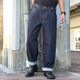 MOTOR RBTM15 "MOTOR NEW VINTAGE" OLD BAGGY DENIM TROUSER �Х����ǥ˥�ȥ饦���� ��INDIGO ����ǥ����ۥǥ˥�ѥ�� G�ѥ� ������ �⡼���� MOTO ���