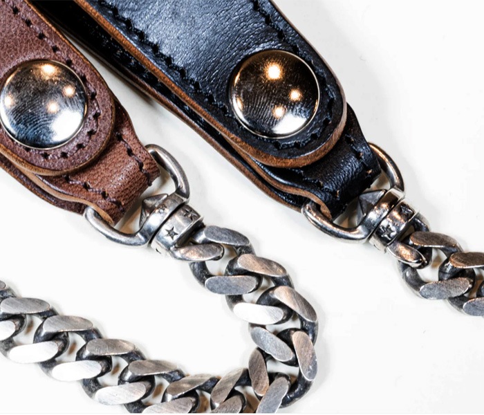 INCEPTION ���󥻥ץ���� [IPC-09]���ϳ� �ۡ����Хå�&�֥饹��������ʥ���С���å��� HORSE BUTT LEATHER BRASS CHAIN Silver Planting  ������åȥ������� ���ᥫ�� �֥饹 ��� ����С���å��ù� ������ OPUS �����ѥ�