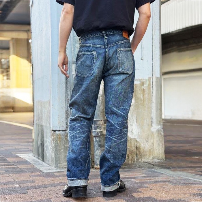 FULL COUNT �ե륫����� 1353-S0105 More Than Just Fear �����ǥ� 13.7oz WIDE DENIM �⥢���󥸥㥹�ȥե��� �磻�ɥǥ˥� ��������å��ǥ˥� �롼���ե��å� Made in Japan ������ 0105 FULLCOUNT ���᡼���ù� ���ʡڿ��� ��������Ź�� 