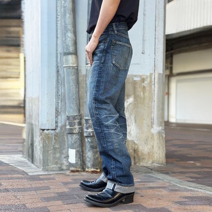 FULL COUNT �ե륫����� 1353-S0105 More Than Just Fear �����ǥ� 13.7oz WIDE DENIM �⥢���󥸥㥹�ȥե��� �磻�ɥǥ˥� ��������å��ǥ˥� �롼���ե��å� Made in Japan ������ 0105 FULLCOUNT ���᡼���ù� ���ʡڿ��� ��������Ź�� 