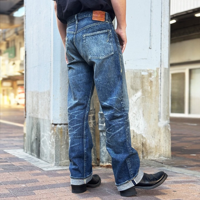 FULL COUNT �ե륫����� 1353-S0105 More Than Just Fear �����ǥ� 13.7oz WIDE DENIM �⥢���󥸥㥹�ȥե��� �磻�ɥǥ˥� ��������å��ǥ˥� �롼���ե��å� Made in Japan ������ 0105 FULLCOUNT ���᡼���ù� ���ʡڿ��� ��������Ź�� 