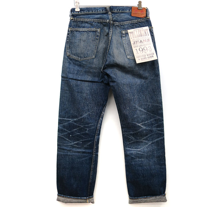 FULL COUNT �ե륫����� 1353-S0105 More Than Just Fear �����ǥ� 13.7oz WIDE DENIM �⥢���󥸥㥹�ȥե��� �磻�ɥǥ˥� ��������å��ǥ˥� �롼���ե��å� Made in Japan ������ 0105 FULLCOUNT ���᡼���ù� ���ʡڿ��� ��������Ź�� 
