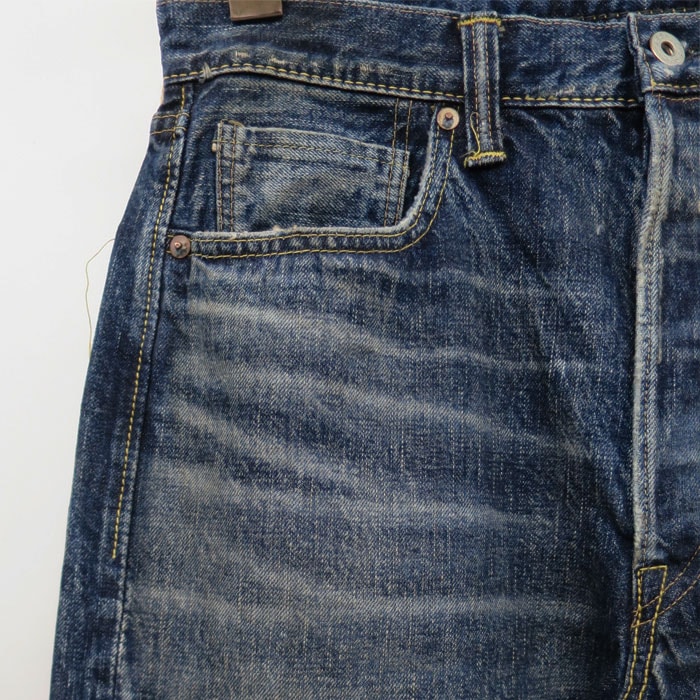 FULL COUNT �ե륫����� 1353-S0105 More Than Just Fear �����ǥ� 13.7oz WIDE DENIM �⥢���󥸥㥹�ȥե��� �磻�ɥǥ˥� ��������å��ǥ˥� �롼���ե��å� Made in Japan ������ 0105 FULLCOUNT ���᡼���ù� ���ʡڿ��� ��������Ź�� 