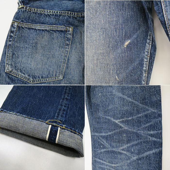 FULL COUNT �ե륫����� 1353-S0105 More Than Just Fear �����ǥ� 13.7oz WIDE DENIM �⥢���󥸥㥹�ȥե��� �磻�ɥǥ˥� ��������å��ǥ˥� �롼���ե��å� Made in Japan ������ 0105 FULLCOUNT ���᡼���ù� ���ʡڿ��� ��������Ź�� 