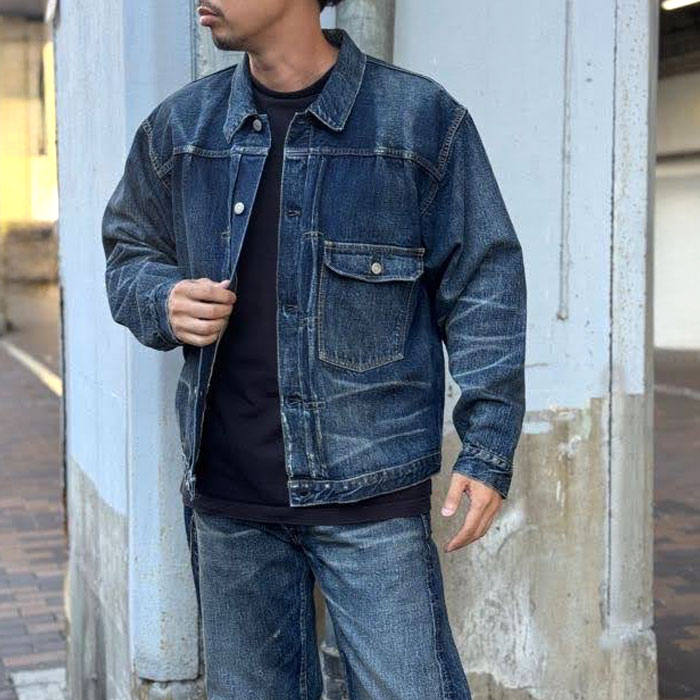 2025AW FULL COUNT �ե륫����� Type 1 2978D-2107 More Than Just Fear 13.7oz Denim Jacket �⥢���󥸥㥹�ȥե��� 1st ��������å� �ǥ˥ॸ�㥱�å� Made in Japan ������ FULLCOUNT ���᡼���ù� ���ʡڿ��� ��������Ź�� <br>