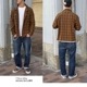 ¨Ǽġ2025SS VIN&AGE TYPE VSL6 LIGHT FABRIC SHIRT  󥢥ɥ 饤ȥե֥å֥쥷 ֥饦 ֥롼 Ĺµ  ֥å  ᥫ