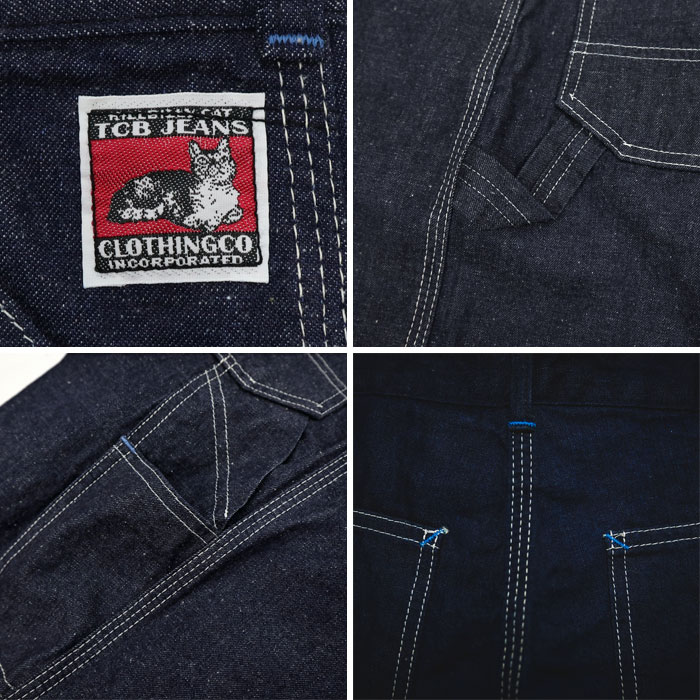 2026SS TCB������ New Carpenter Pants 10.4oz �֥�å� ����ǥ��� ����2���ۥ�󥦥��å��� �ڥ��󥿡��ѥ�� TCB jeans �ƥ��������ӡ������� �����ѥ� ���������