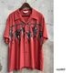 SH39705 STAR OF HOLLYWOOD HOPSACK RAYON OPEN SHIRT ��SHRUNKEN HEAD�ɥ��������֥ϥꥦ�å� �ۥåץ��å� �졼��� �����ץ󥷥�� �����󥱥�إå� Ⱦµ ���Υ��󥿡��ץ饤�� �����ϥ���� �ѡ��ץ� ��å�