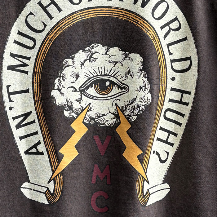 GYPSY&SONS ���ץ�������ɥ��� VMC RODEO TEE���ץ��� ����ե��å�T����ġ�GS2549951 ���եۥ磻�� ���㥳���� �ȥåץ� ȾµT����� ���åȥ�100�� ���ᥫ�� ������ơ����������� ��ǯ�Ѳ� ������