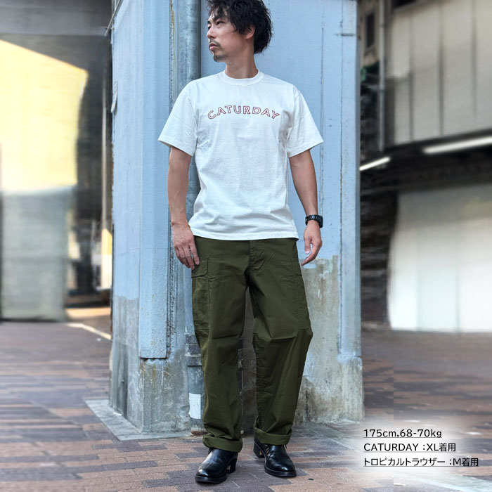 TCB������ �� XX DEVELOPMENT co.�����֥륨�å����ǥ٥��åץ��� ����� �� CATURDAY TEE "��Ⱦµ�ץ���T����� �����ʸ��Բľ��ʤǤ�