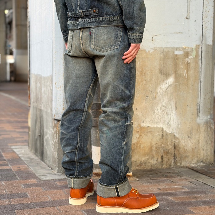 TCB������ ��Fat Cats Records�� Faded S40's Jeans 14oz ����ǥ��� �ǥ˥�ѥ�� �桼���ɲù� ���᡼���ù� ��󥦥��å��� ��� ��ǥ����� TCB jeans �ƥ��������ӡ������� �����ѥ� ����