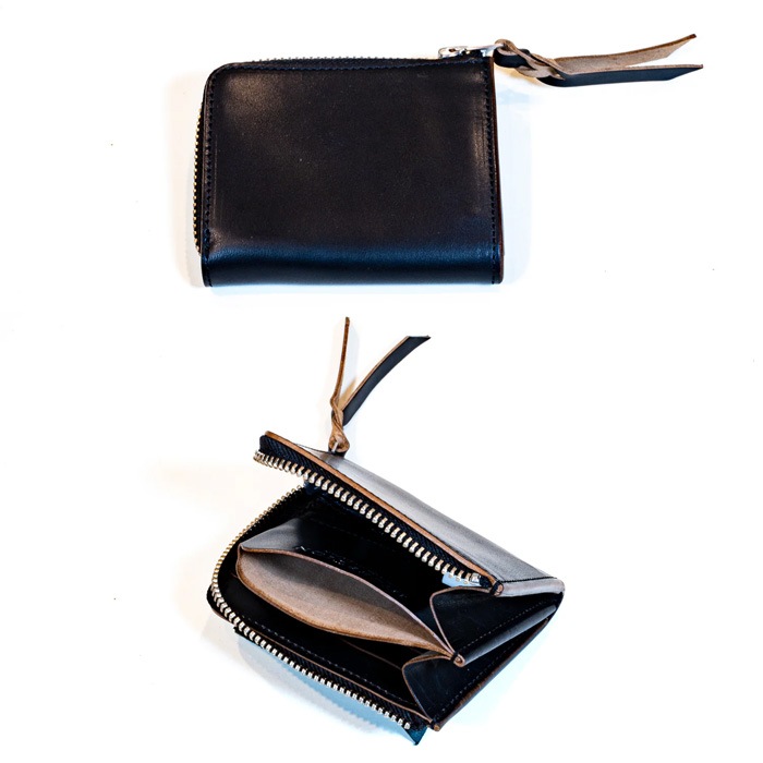 OPUS INCEPTION HORSE BUTT LEATHER L.FASTENER SHORT WALLET  [IPW-09] �����ѥ� ���󥻥ץ���� �ۡ����Хå� L�����ե����ʡ����硼�ȥ�����å� L.���åץ�����å� ��BLACK BROWN�� ������ �쥶��������å� �ϳ� ����ѥ��ȥ�����å�<br>