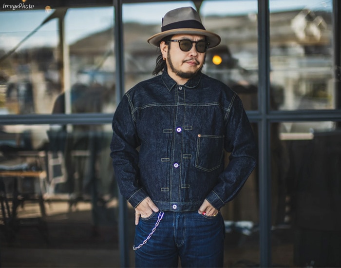 TCB������ �� New S40's Jacket 14oz �� ����ǥ��� �ǥ˥ॸ�㥱�å� ��󥦥��å��� ���� ��� ��ǥ����� G����� ���� TCB jeans [ �ƥ��������ӡ������� ] T�Хå���40���������λ���