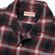 SC29120 RAYON OMBRE CHECK OPEN SHIRT SUGAR CANE ���奬�������� ����֥졼�����å������ץ󥷥�� �졼��� �����å� ����� ���Υ��󥿡��ץ饤��