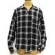 SC29120 RAYON OMBRE CHECK OPEN SHIRT SUGAR CANE ���奬�������� ����֥졼�����å������ץ󥷥�� �졼��� �����å� ����� ���Υ��󥿡��ץ饤��