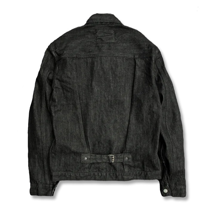 FULLCOUNT [ 2107BK ] Type 1 Black Denim Jacket �ե륫����� 13.7oz �ե������� �ǥ˥ॸ�㥱�å� 1st G����� �֥�å��ǥ˥� ���� ������