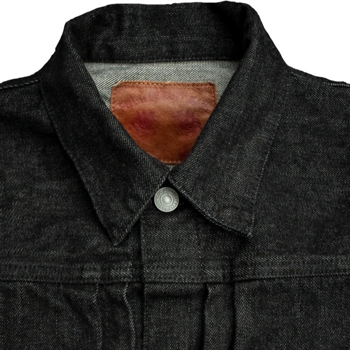 FULLCOUNT [ 2107BK ] Type 1 Black Denim Jacket �ե륫����� 13.7oz �ե������� �ǥ˥ॸ�㥱�å� 1st G����� �֥�å��ǥ˥� ���� ������
