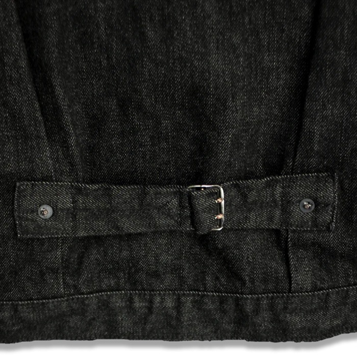 FULLCOUNT [ 2107BK ] Type 1 Black Denim Jacket �ե륫����� 13.7oz �ե������� �ǥ˥ॸ�㥱�å� 1st G����� �֥�å��ǥ˥� ���� ������