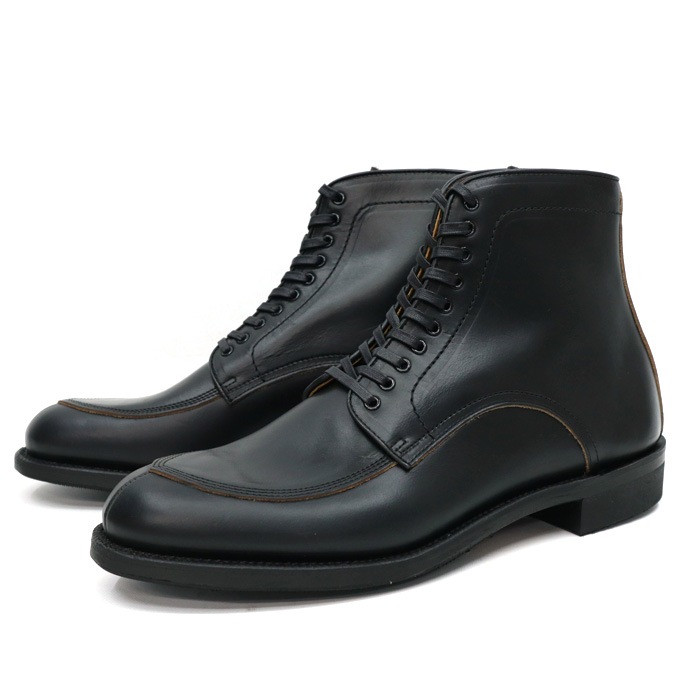 Makers V TIP BLUCHER HIGH  �ᥤ������ V���å� �֥롼���㡼 �ϥ� �ڥ����२������ �֥�å�(���)�۵��� E�磻���������������� �ߥ꥿�꡼���塼�� �����ӥ����塼��