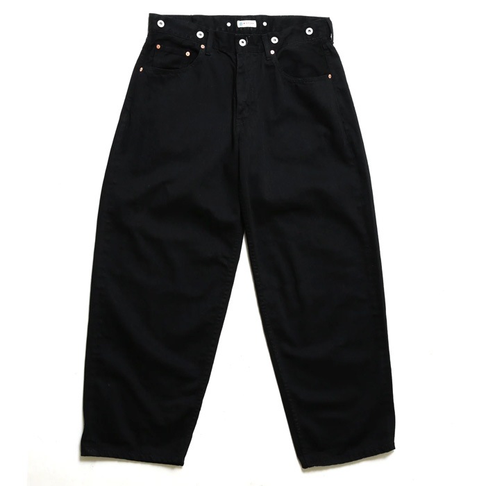 MOTOR RBTM15B ��BLACK��"MOTOR NEW VINTAGE" OLD BAGGY BLACK DENIM TROUSER �Х����ǥ˥�ȥ饦���� �֥�å� �ǥ˥�ѥ�� G�ѥ� ������ �⡼���� MOTO ���<br>