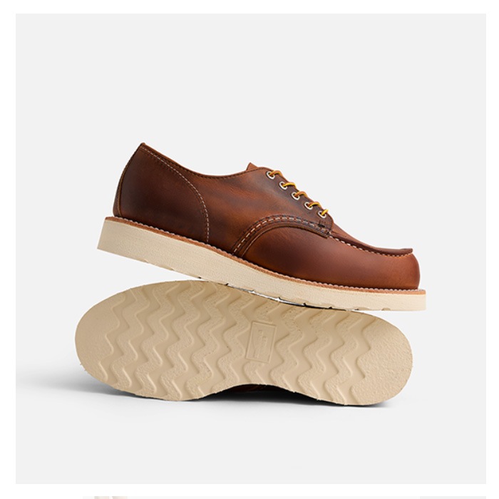 2026SS REDWING ��åɥ����� CLASSIC MOC OXFORD #8077 COPPER ROUGH & TOUGH ( ���åѡ� ��ե���ɥ��� ) �磻��D RED WING û�� ��å��ȥ� REDWING ���� ��åɥ�����