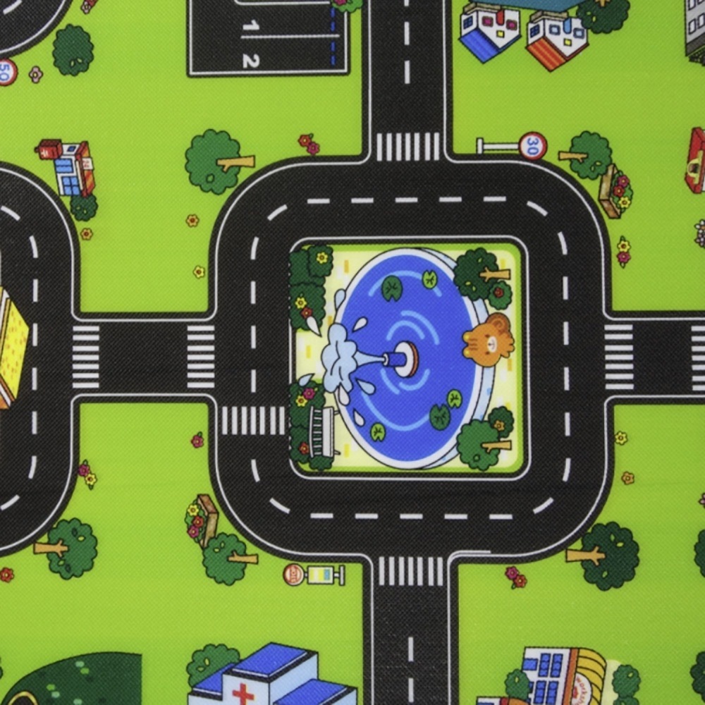 玩具 プレイマット特大道路 ーVer4ー 200×160cm