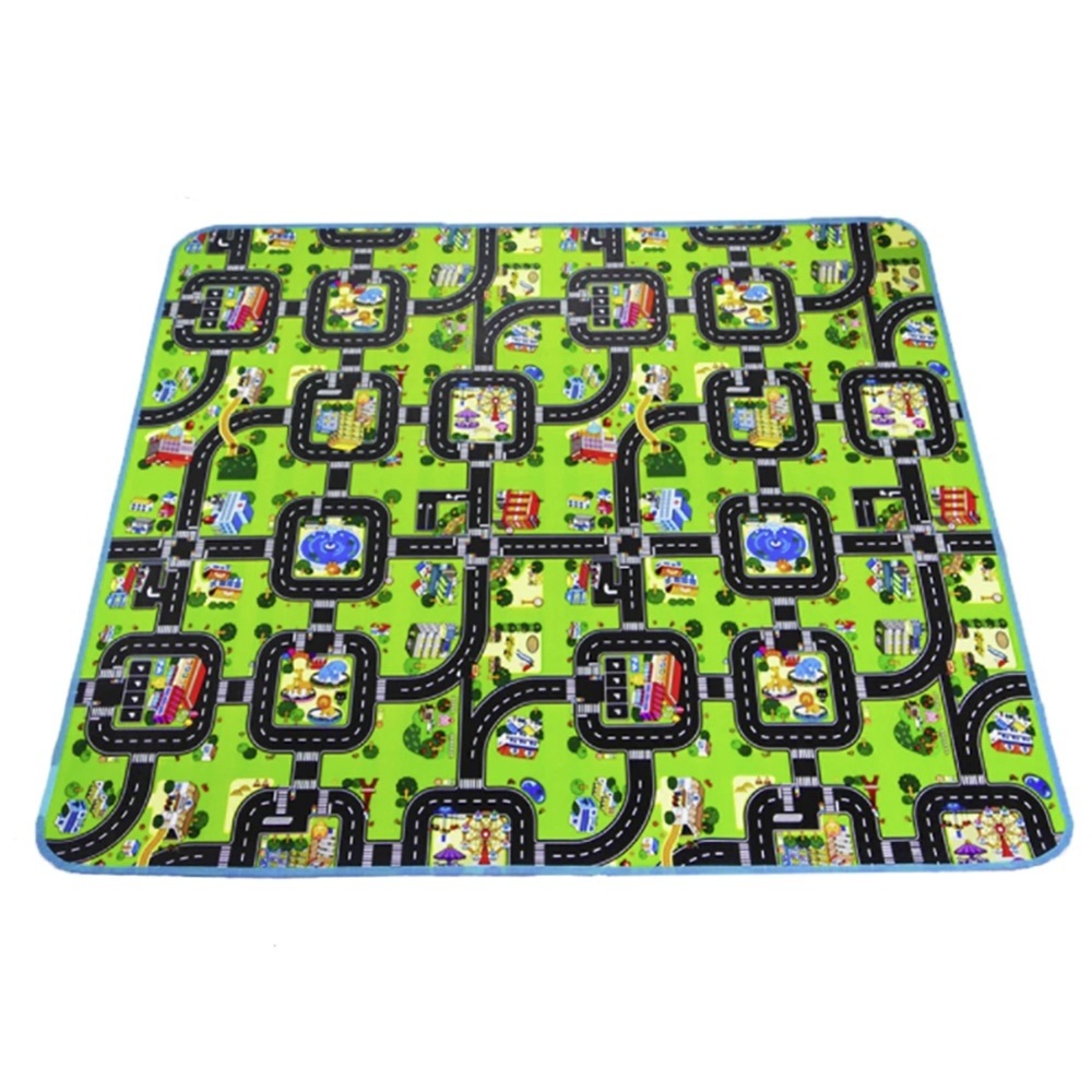玩具 プレイマット特大道路 ーVer4ー 200×160cm