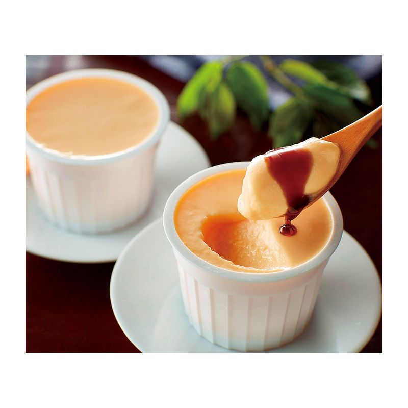 博多華味鳥 料亭の卵ぷりん　黒蜜　6個